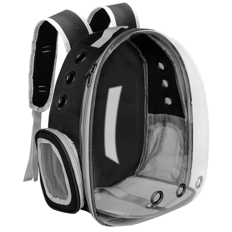 Portable Dog Cat Carrier Bag Breathable Space Capsule Astronaut Travel Bag Transparent Outdoor Small Cat Carrier Pet Backpack