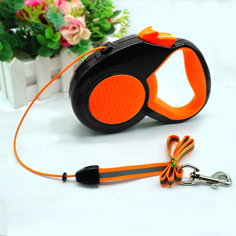 Retractable Dog Leash Automatic Extending Nylon Puppy Pet Dog Leashes Lead Dog Walking Running Leash Traction Rope 3M 5M 8M