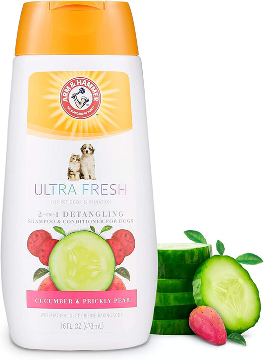 for Pets Ultra Fresh Dog Shampoos, Dog Conditioner, and Dog Spray from Arm and Hammer - Great Smelling Dog Grooming Supplies, Dog Bathing Supplies, Dog Wash, Puppy Shampoo, Pet Shampoo