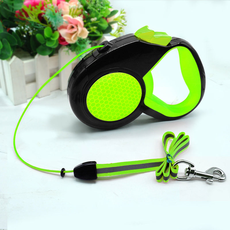 Retractable Dog Leash Automatic Extending Nylon Puppy Pet Dog Leashes Lead Dog Walking Running Leash Traction Rope 3M 5M 8M