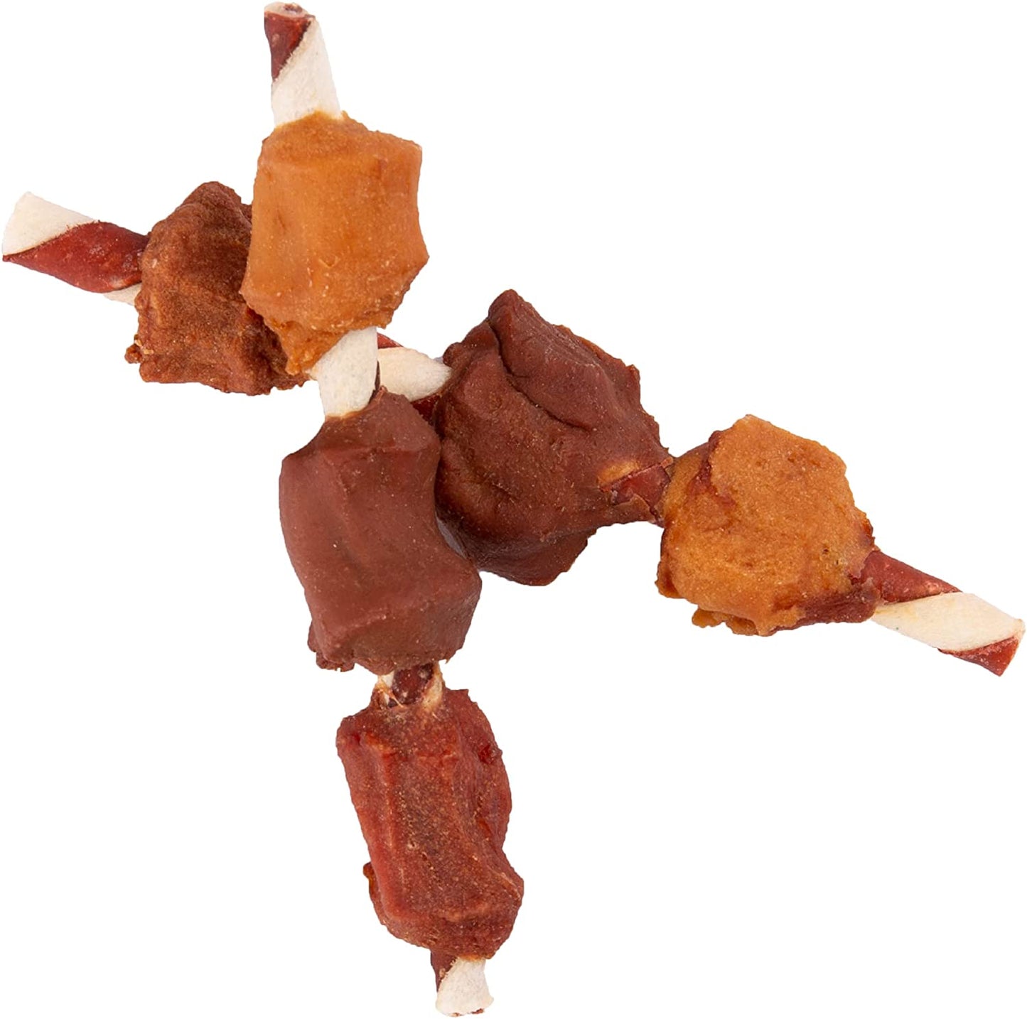 Triple Flavored Rawhide Kabobs for Dogs, 1.5 Pound (Pack of 1)